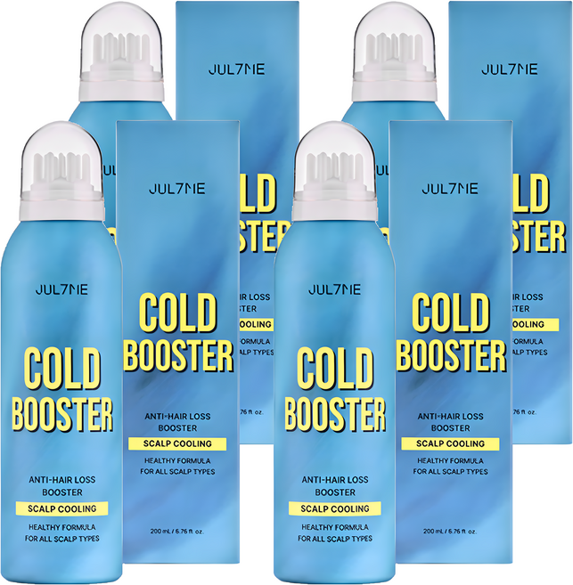 줄라이미 콜드부스터 스파클링 두피 에센스, 200ml, 4개