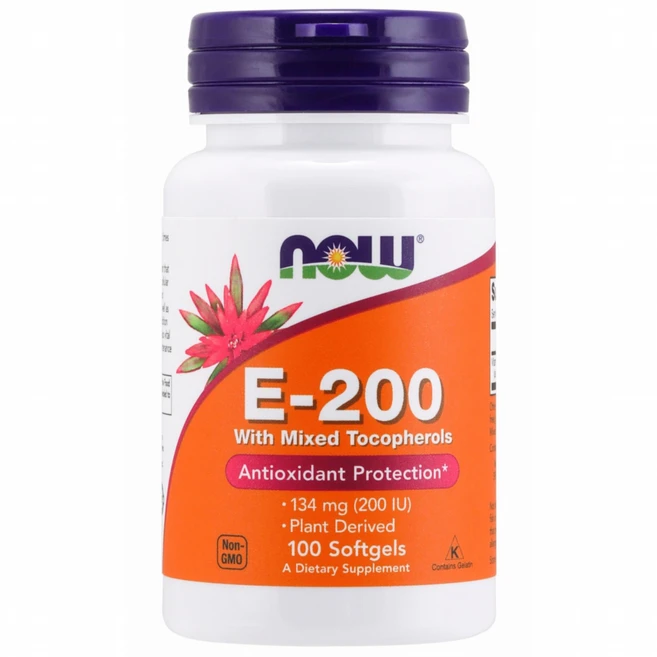 나우푸드 내추럴 E- 200 소프트젤, 1개, 100정 - 쿠팡