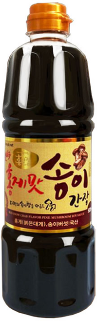 홍일식품 홍게간장 홍게송이맛간장, 900ml, 1개