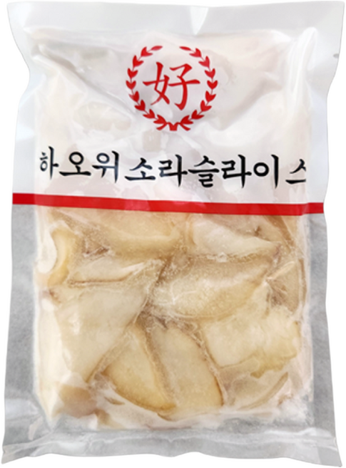 하오 위소라 슬라이스 5kg (250g x 20p), 1박스, 5kg(250g*20p)