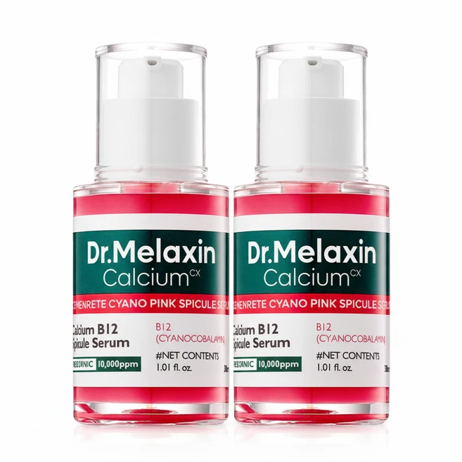 닥터 멜락신 시멘리트 사이아노 핑크 스피큘 리프팅 재생 앰플 세럼, 30ml, 2개 - 쿠팡