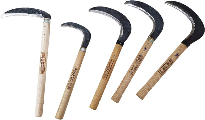 영주대장간 명품 낫 7종 수제 농기구 원예도구, 조선낫(대), 1개