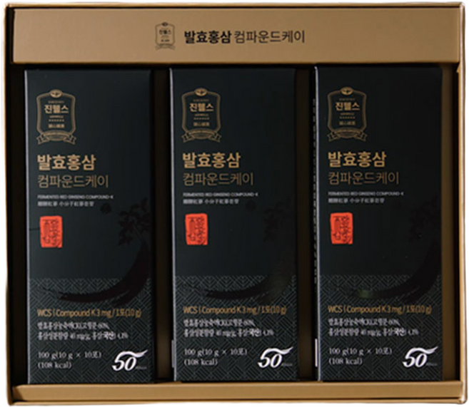 [TV홈쇼핑정품 인포벨]일화 발효홍삼 컴파운드케이 홍삼 액기스 엑기스 농축액 기력보충 학생 직장인, 60개