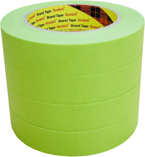 3M 233+ 마스킹테이프 24mm/길이 40M/ 4개