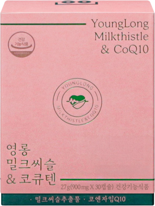 영롱 밀크씨슬 코큐텐, 1개, 30정