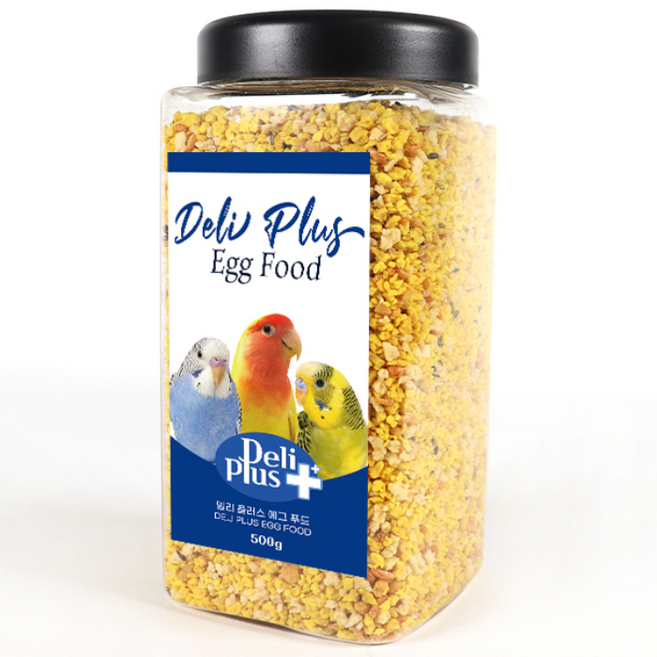 델리플러스 앵무새 보충먹이 에그푸드, 500g, 1개
