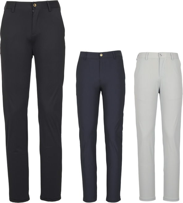 [김영주골프] 여름 아이스스판 나일론 냉감 남성골프 팬츠 KNMMSL38