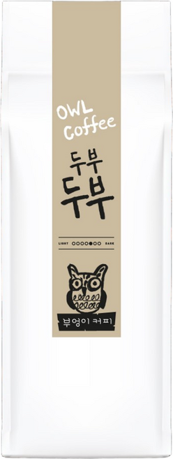 커피 원두 두부두부 2kg 블렌딩 당일로스팅 홀빈 맛있는 커피콩, 1개