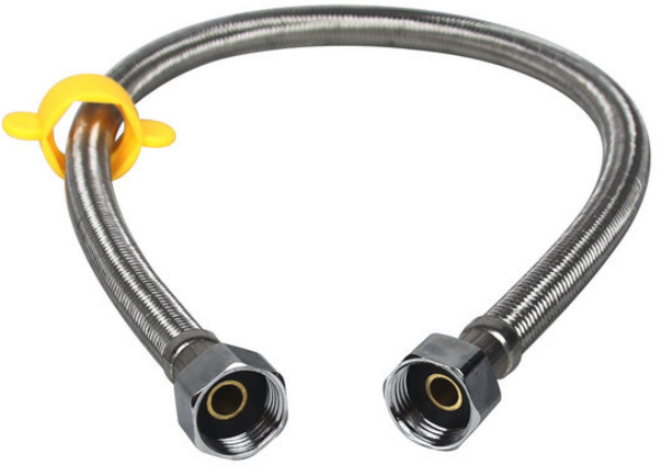 공구일체형 세면대 고압호스 40cm 세면기 부품 부속품, 1개