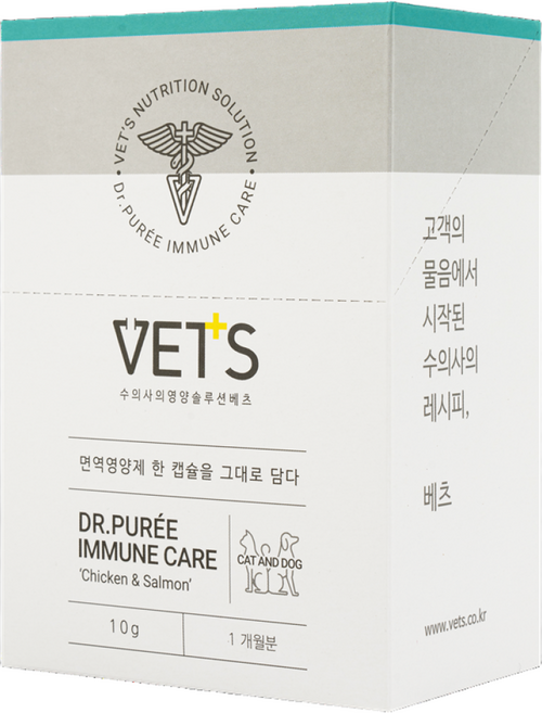 Vets 반려동물 닥터퓌레 영양제, 30회분, 면역/항산화, 1개