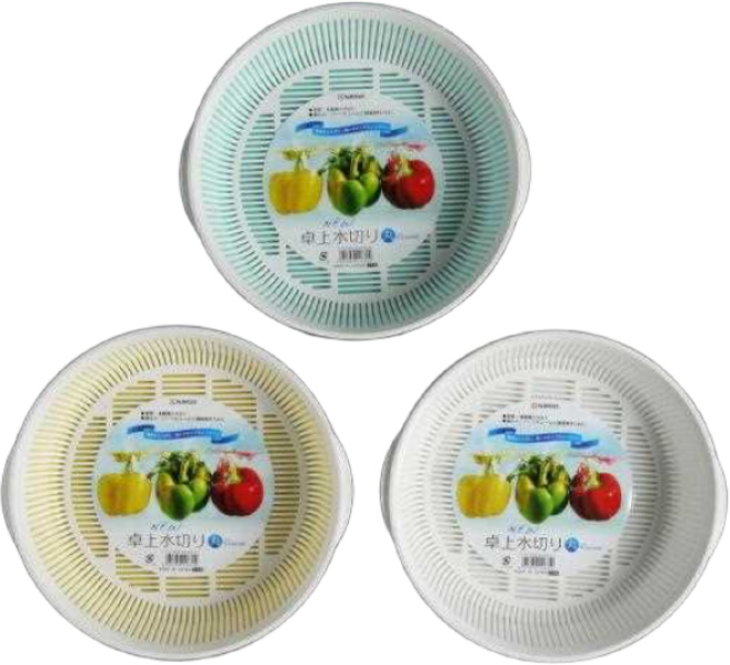 일본 나카야 채반세트 과일 세척 보관 물빠짐채반 믹싱볼 세트, 1개, 파스텔(램덤발송)