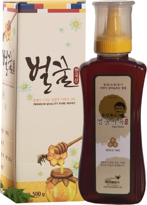윤상복의 벌꿀가족 밤꿀, 1개, 500g