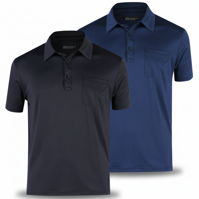 1+1 스밀 남성 여름 반팔 카라 티 기능성 작업복 상의 회사복 일상복 빅사이즈 티셔츠