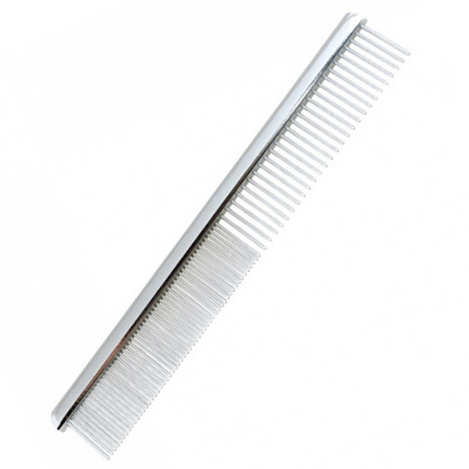 미스터구삼 페이스콤 애견 얼굴빗 스텐레스재질, 소형, 1개