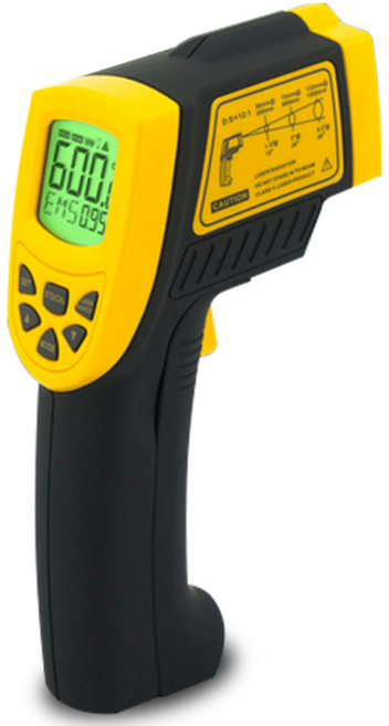 ARCO AR-842A 비접촉 적외선 온도계 -50도~600도 0.1도 단위, 1개