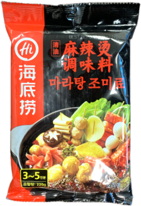 하이디라오 마라탕 소스, 220g, 1개