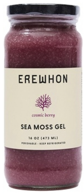 [미국직배송] 에러헌 씨모스젤 면역력 강화 헤일리비버 스무디 6가지 맛, 에레혼 코스믹 베리 씨모스 젤, 1개, 473ml