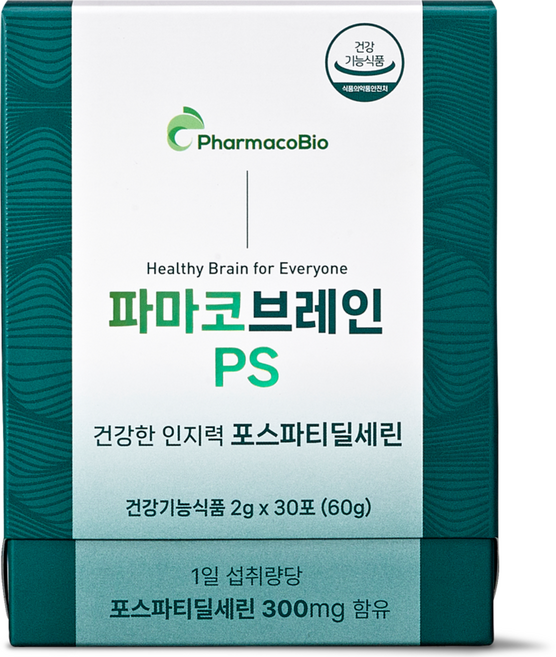파마코 브레인 포스파티딜세린 순도80% 분말, 1개, 30회분