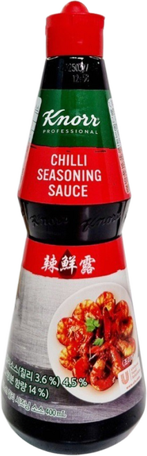크노르 칠리시즈닝 소스, 3개, 400ml