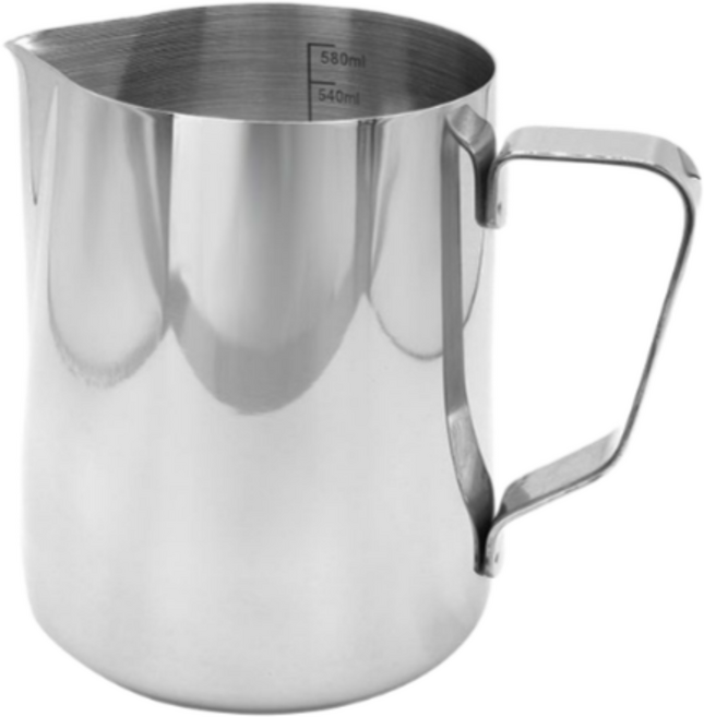 카페마스터 스텐 우유 눈금 스팀피쳐 밀크저그, 1개, 600ml