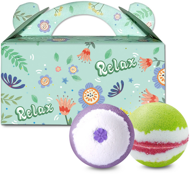 아르비앙 배쓰밤 릴렉스 2구세트 거품 입욕제, 130g, 1개