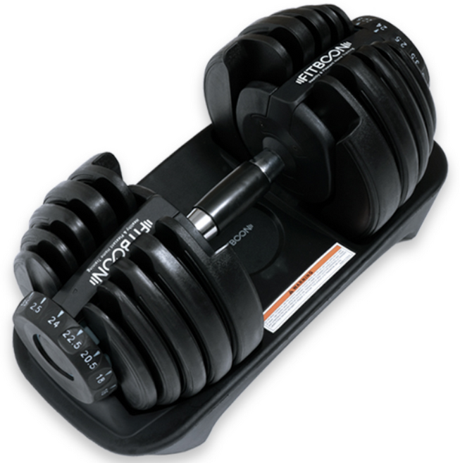 핏분 무게조절 덤벨 24kg + 전용 거치대, 1개