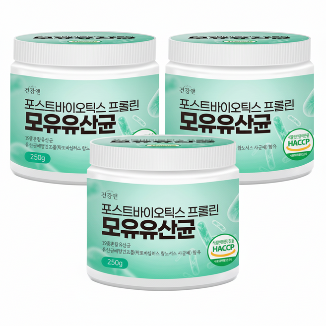포스트바이오틱스 프롤린 모유 유산균, 250g, 3개