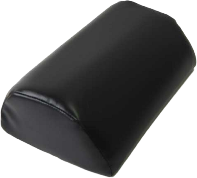 He 머리목겸용 레자베개 다용도 위생 병원용 진료 진찰 거북목 일자목 마사지샵 찜질방 한의원, 블랙, 1개