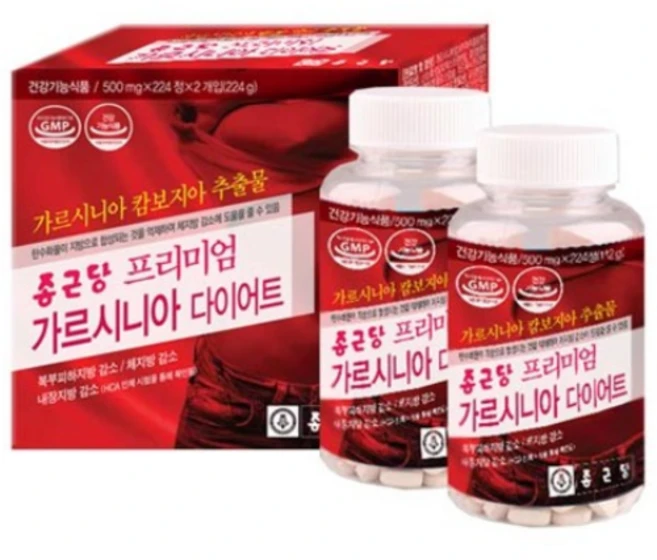 종근당 프리미엄 가르시니아 다이어트 16주분, 448정, 1개 - 쿠팡
