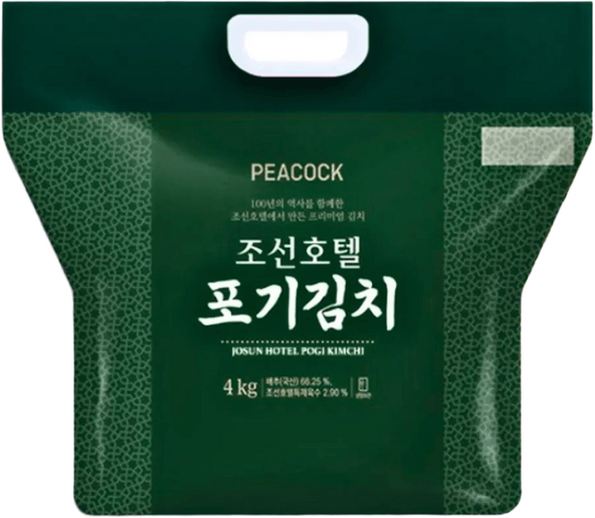 피코크 조선호텔 김치 포기김치 4kg