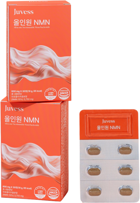 쥬베스 올인원 NMN, 1박스, 30정