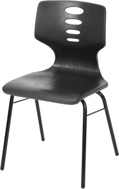 스튜디오칼츠 학원용의자 사무용의자 401체어, 블랙, 블랙, 베이직 (H430)