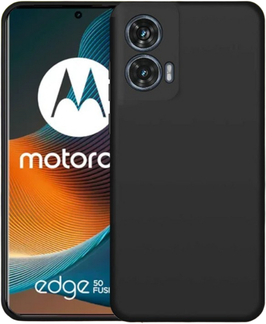 모토로라 엣지 50 퓨전 매트블랙 풀커버 슬림핏 케이스