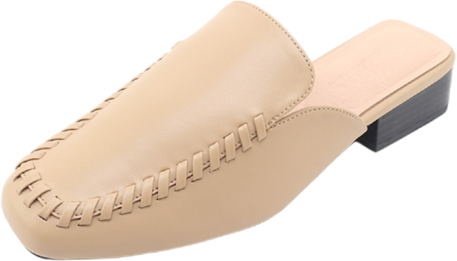 소킨 여성 블로퍼 부에노 소가죽 블로퍼 구두슬리퍼