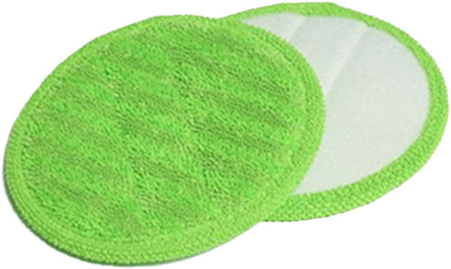 [본사직영] 파워스윙청소기 극세사 걸레형 패드 2매 (8100 전용), 1세트