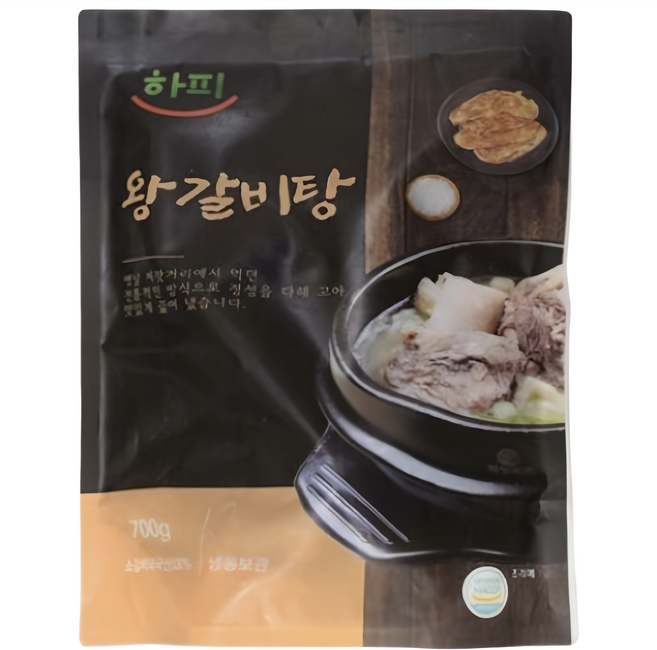 우복당 왕 갈비탕 700g, 1개