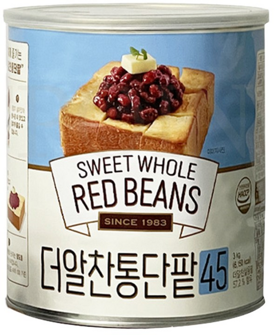 화과방 더알찬통단팥45, 3kg, 1개