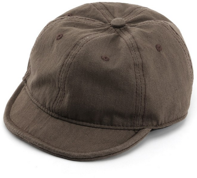 라라티와이 클락 남여공용 소프트 무지 볼캡 가벼운 짧은 챙 모자