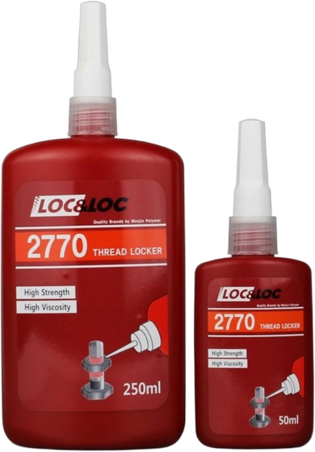 INVEN* 인벤 고급 나사 고정제 볼트 본드 접착제 DIY 나사, 적색RED, 1개, 50g