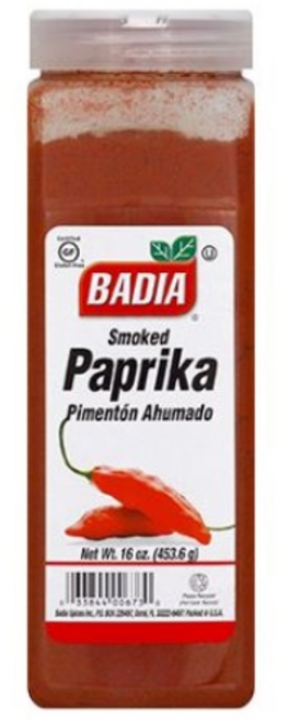 바디아 스모크드 파프리카, 453.6g, 1개