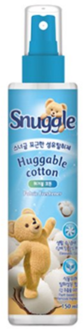 스너글 포근한 섬유탈취제 허거블 코튼 본품, 150ml, 1개