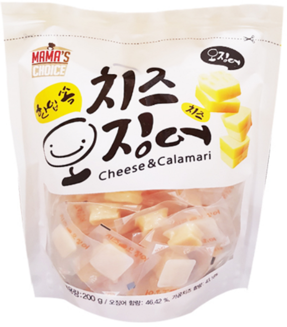 마마스초이스 치즈오징어 200g 코스트코 구운 오징어 간식 안주, 1개