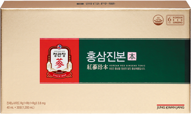 정관장 정품 홍삼진본 파우치, 1.2L, 3개