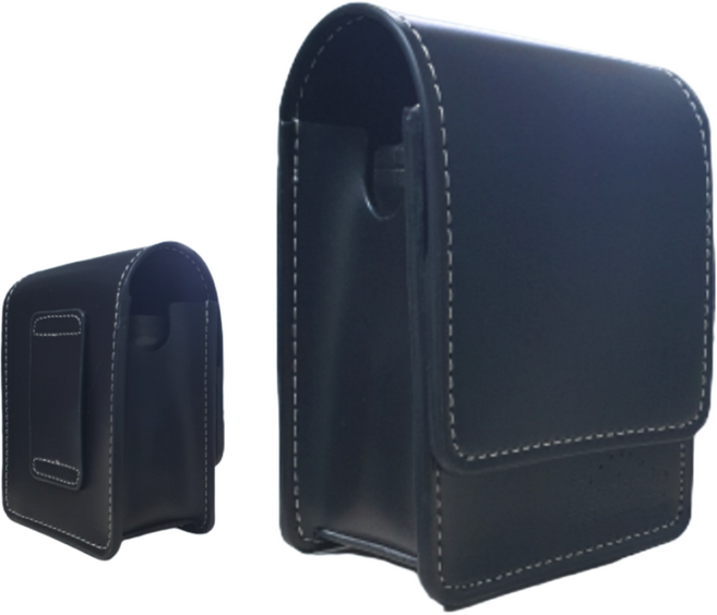 핀더뷰 골프 거리측정기용 가죽 케이스 세로형 PV-011B, 블랙