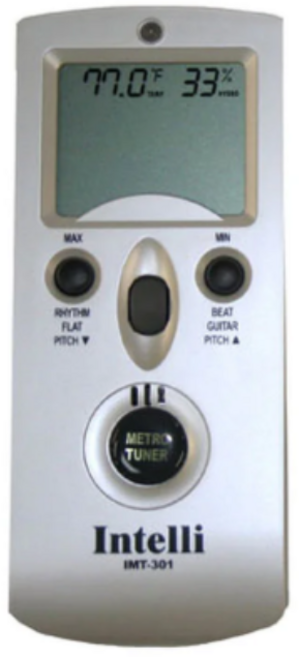 인텔리 튜너 온습도계 겸용 메트로놈 자동 박자기, 1개