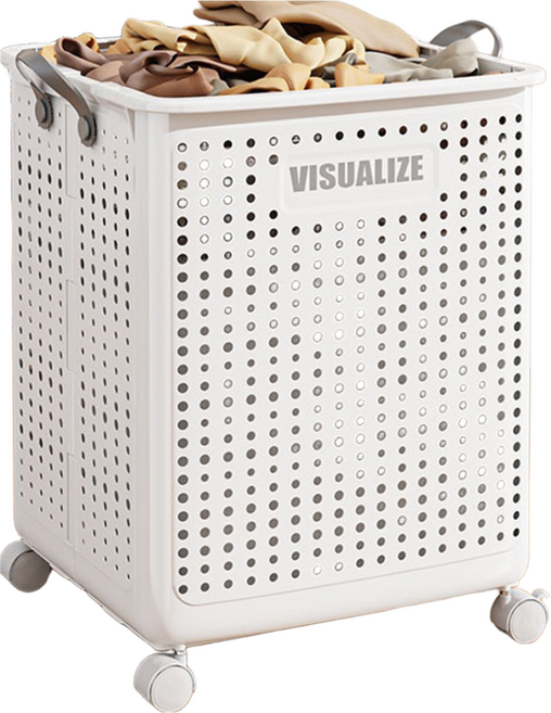 로비니샵 정리 수납 전문가가 추천하는 이동식 빨래 세탁 바구니, 특대형
