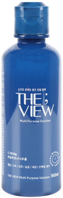 더뷰 10ml/160ml 소프트렌즈 보존액 다목적용액, 160ml, 1개