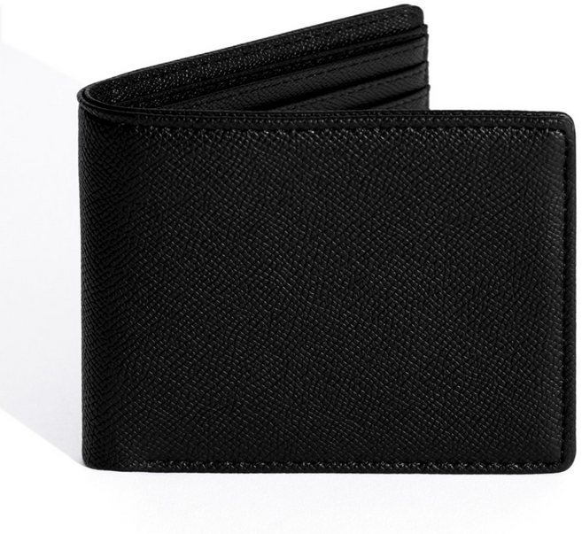 MW105 베이직 모던 남성 가죽 반지갑 선물상자 보증서세트