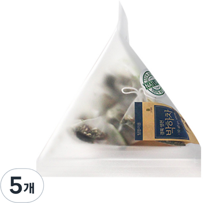 자연애 박하차 삼각티백, 10개입, 5개, 1g
