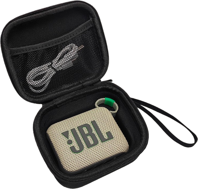 JBL GO4 핸드그립 하드쉘 EVA 케이스, BLACK